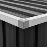 Garden Storage Box Anthracite 109x67x65 cm - Extra Image