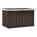 Garden Storage Box Brown 109x67x65 cm
