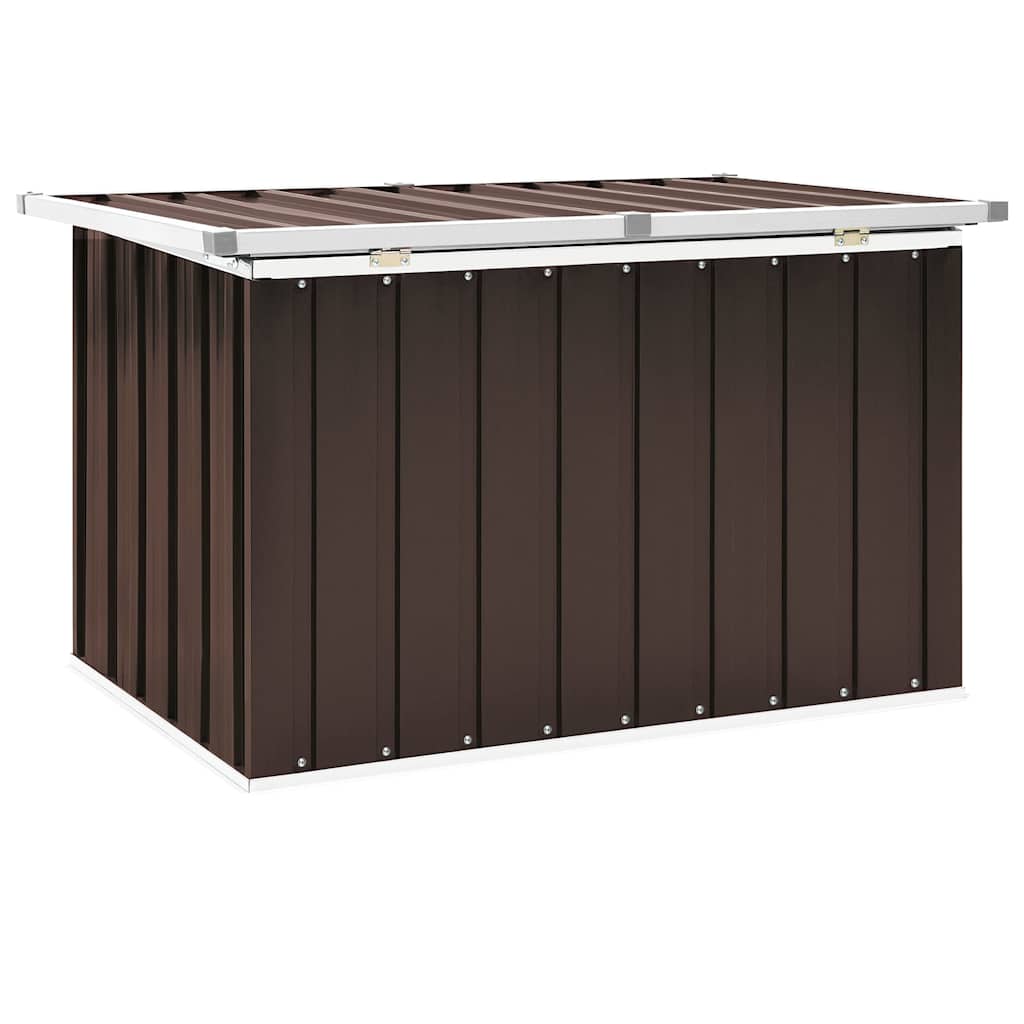 Garden Storage Box Brown 109x67x65 cm