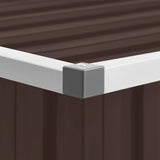 Garden Storage Box Brown 109x67x65 cm - Extra Image