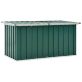 Garden Storage Box Green 129x67x65 cm - Front View