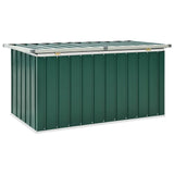 Garden Storage Box Green 129x67x65 cm - Low Angle