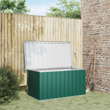 Garden Storage Box Green 129x67x65 cm