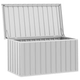 Garden Storage Box Grey 129x67x65 cm - 45-Degree Angle