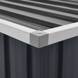 Garden Storage Box Anthracite 129x67x65 cm - Extra Image