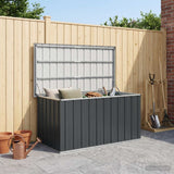 Garden Storage Box Anthracite 129x67x65 cm