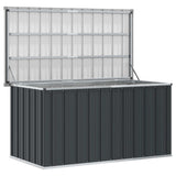 Garden Storage Box Anthracite 129x67x65 cm