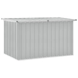 Garden Storage Box Grey 149x99x93 cm - Front View