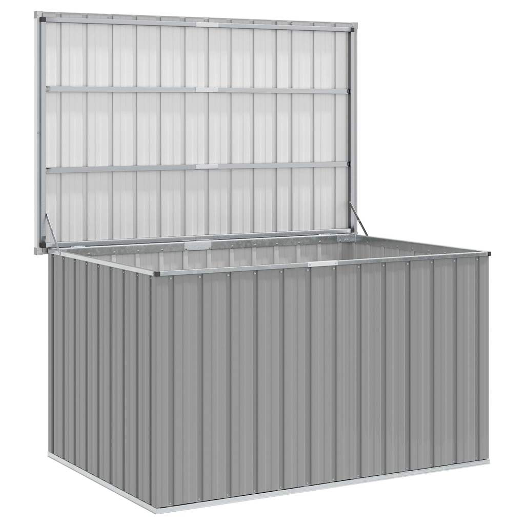 Garden Storage Box Grey 150x101x91 cm