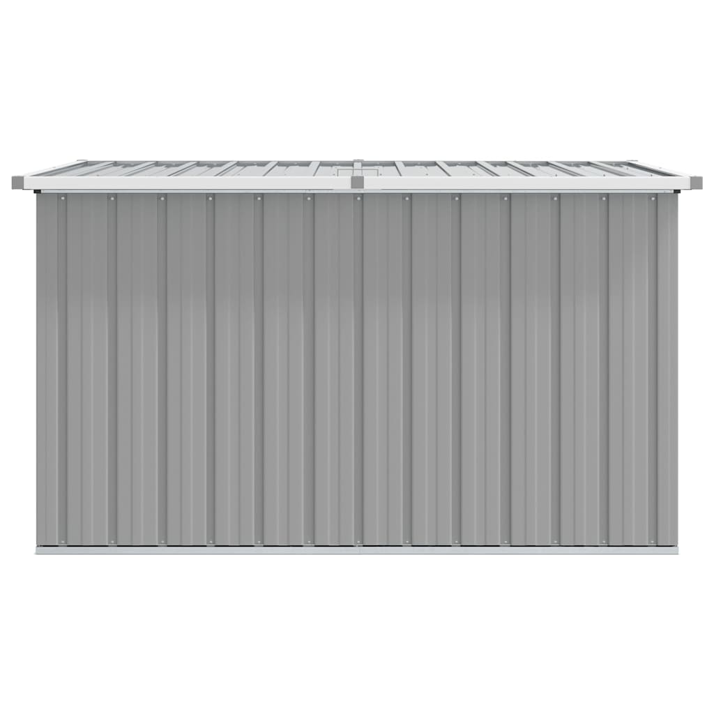Garden Storage Box Grey 150x101x91 cm