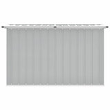 Garden Storage Box Grey 149x99x93 cm - Rear View