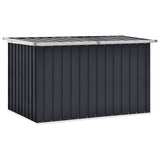 Garden Storage Box Anthracite 149x99x93 cm - Front View