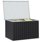 Garden Storage Box Anthracite 149x99x93 cm - Top-Down View