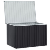 Garden Storage Box Anthracite 149x99x93 cm - 45-Degree Angle