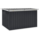 Garden Storage Box Anthracite 149x99x93 cm - Low Angle
