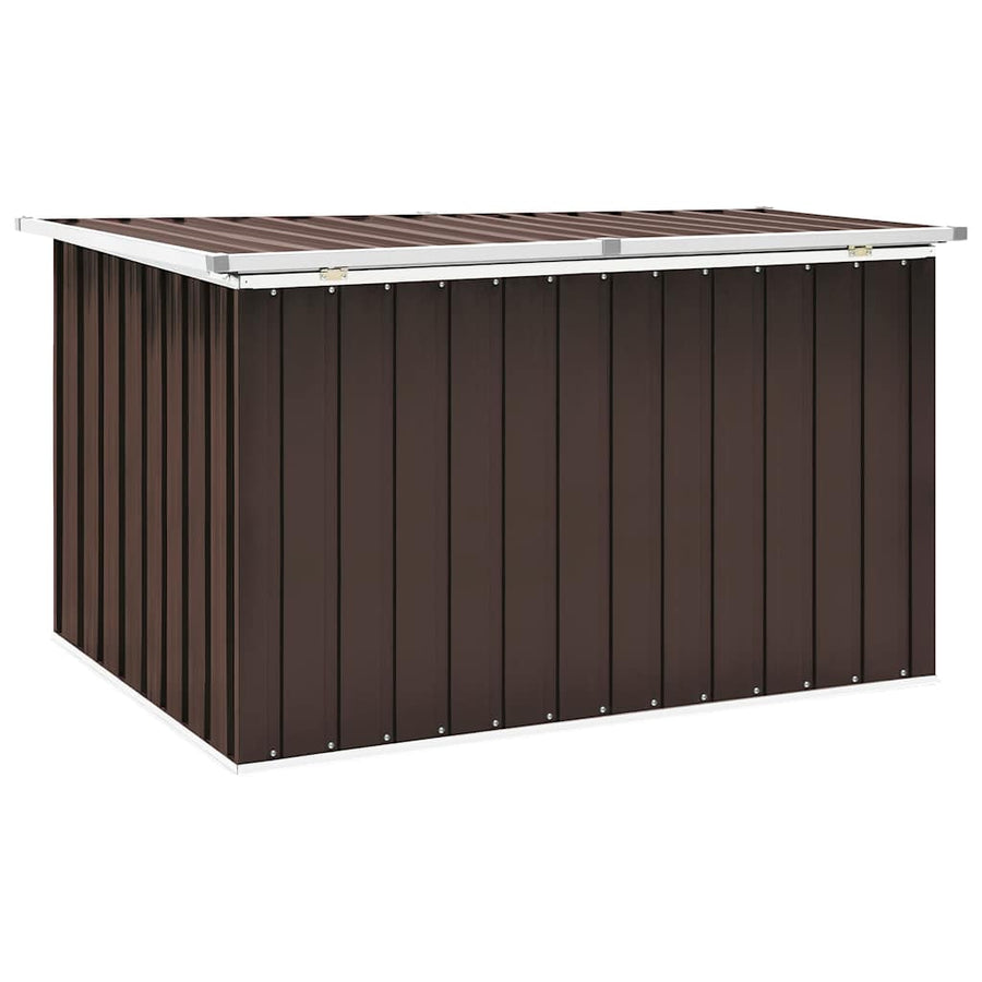 Garden Storage Box Brown 150x101x91 cm
