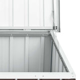 Garden Storage Box Brown 149x99x93 cm - Low Angle