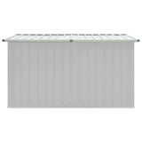 Garden Storage Box Grey 171x99x93 cm - Rear View