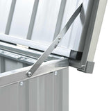 Garden Storage Box Grey 171x99x93 cm - Extra Image