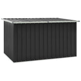 Garden Storage Box Anthracite 171x99x93 cm - Front View