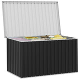 Garden Storage Box Anthracite 171x99x93 cm - Top-Down View