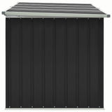 Garden Storage Box Anthracite 171x99x93 cm - Close-Up Angle