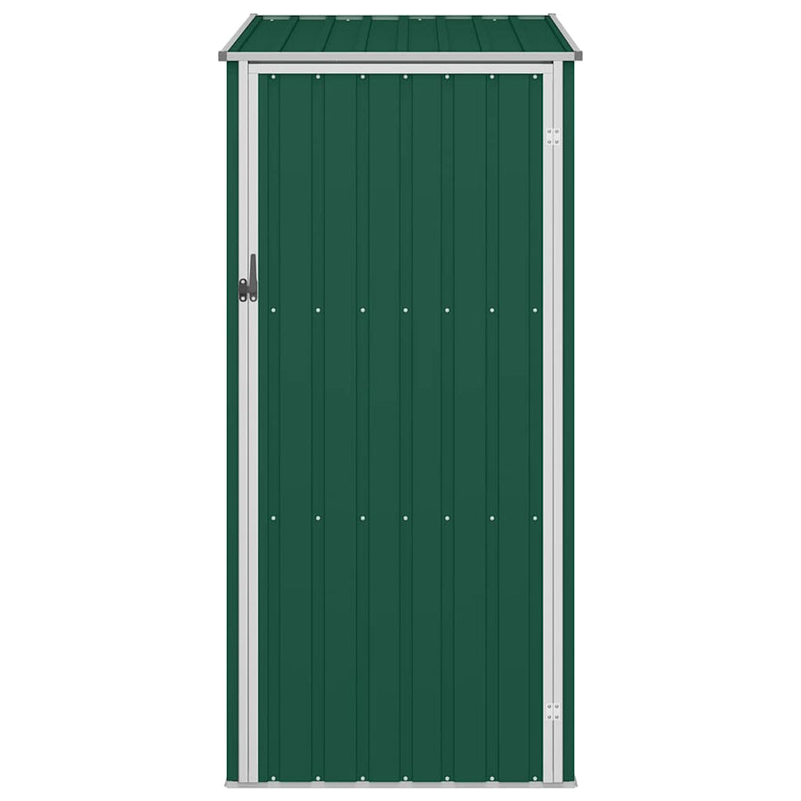 Garden Shed Green 87x98x159 cm Galvanised Steel