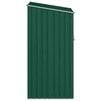 Garden Shed Green 87x98x159 cm Galvanised Steel