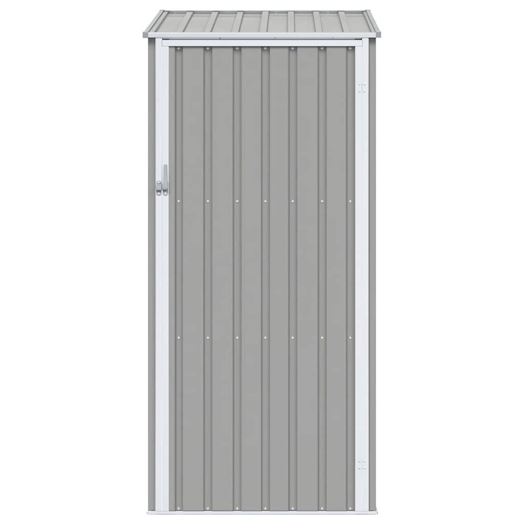 Garden Shed Grey 87x98x159 cm Galvanised Steel