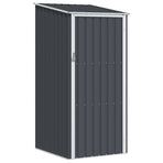 Garden Shed Anthracite 87x98x159 cm Galvanised Steel