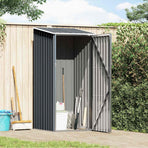 Garden Shed Anthracite 87x98x159 cm Galvanised Steel