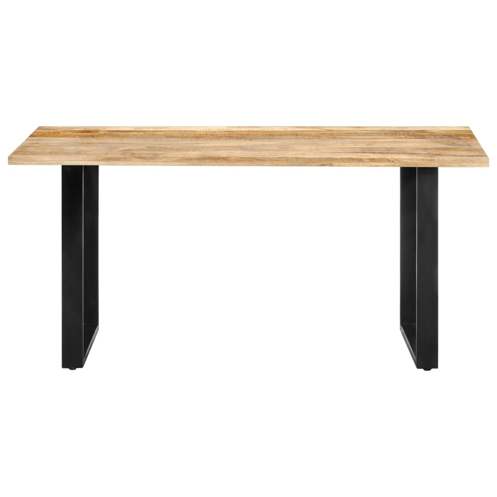 Dining Table 160x80x75 cm Solid Mango Wood