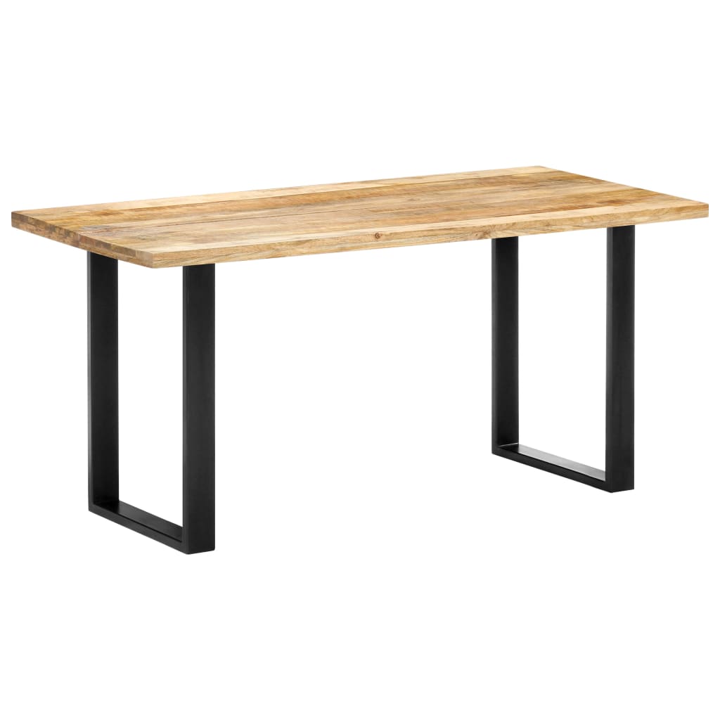 Dining Table 160x80x75 cm Solid Mango Wood