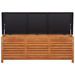 Garden Storage Box 150x50x55 cm Solid Eucalyptus Wood