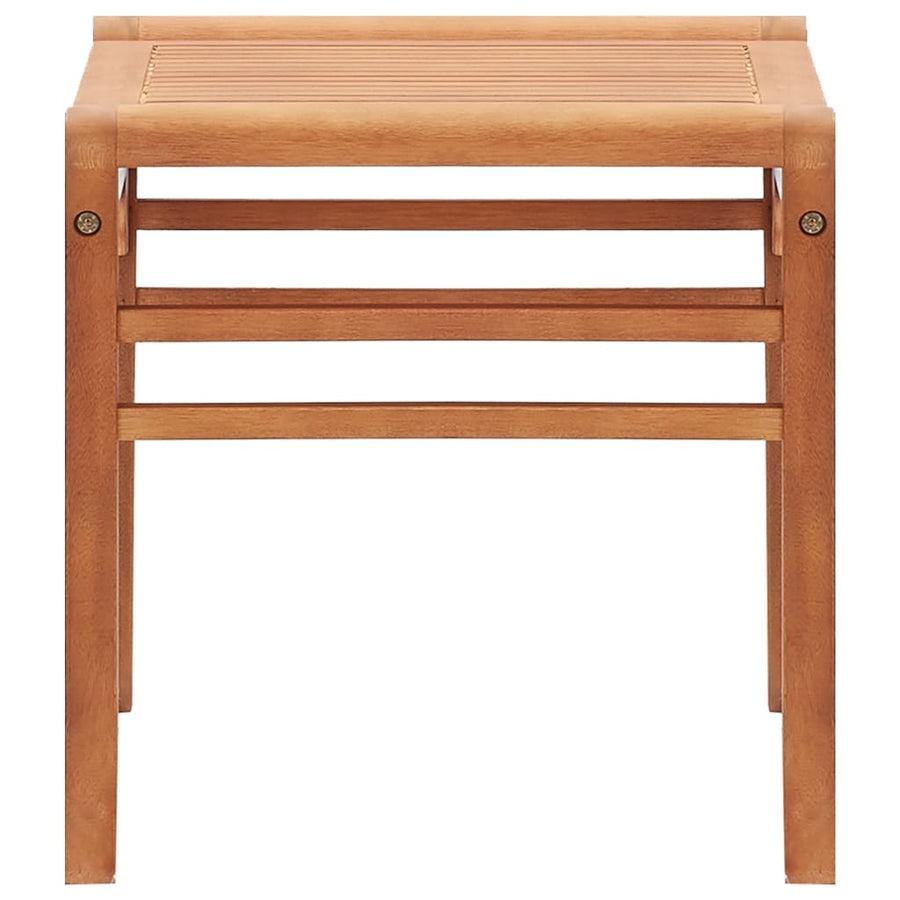 Garden Bench 64 cm Solid Eucalyptus Wood