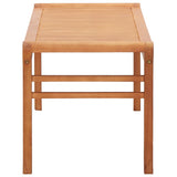 2-Seater Garden Bench 120 cm Solid Eucalyptus Wood - Side View