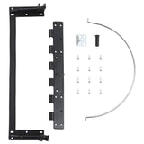 Kitchen Built-in Dust Bin Stainless Steel 12 L - Close-Up Angle