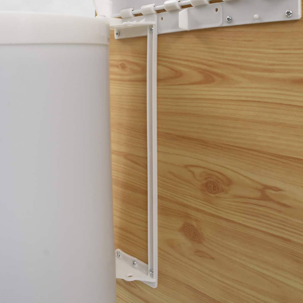 Kitchen Built-in Dust Bin Plastic 8 L