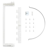 Kitchen Built-in Dust Bin Plastic 12 L - Close-Up Angle