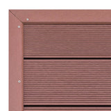 Floor Element for Solar Shower Brown 101x63x5.5 cm WPC