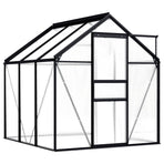 Greenhouse Anthracite Aluminium 3,61 m²