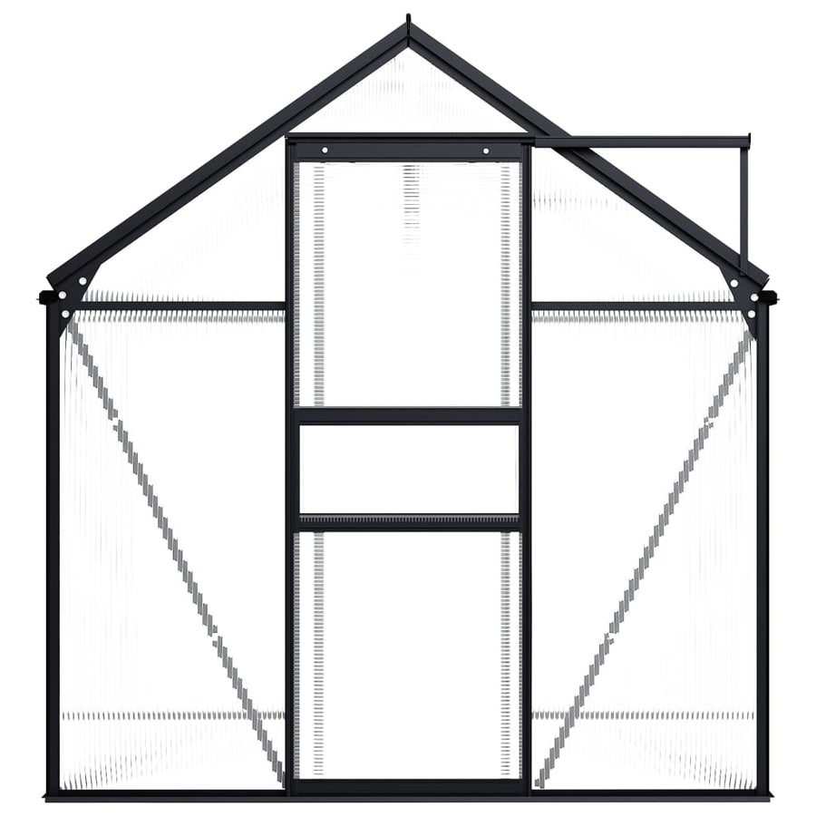 Greenhouse Anthracite Aluminium 3,61 m²