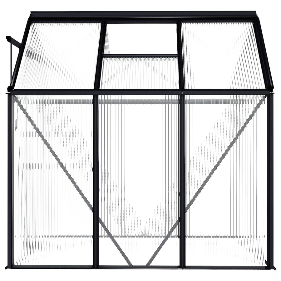 Greenhouse Anthracite Aluminium 3,61 m²