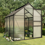 Greenhouse Anthracite Aluminium 3,61 m²