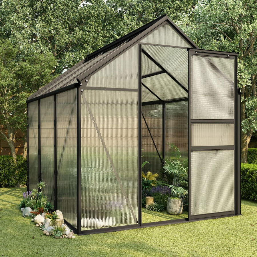 Greenhouse Anthracite Aluminium 3,61 m²