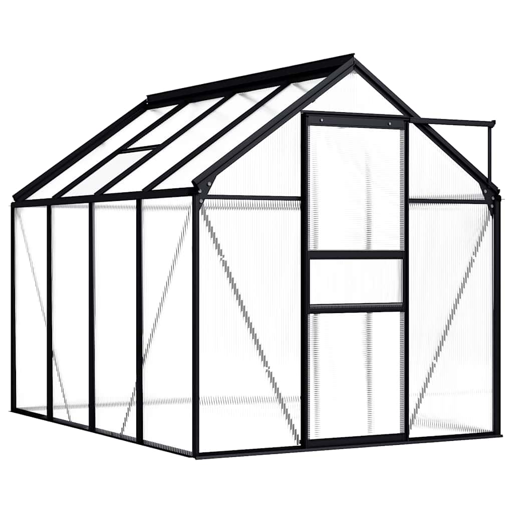 Greenhouse Anthracite Aluminium 4.75 m²