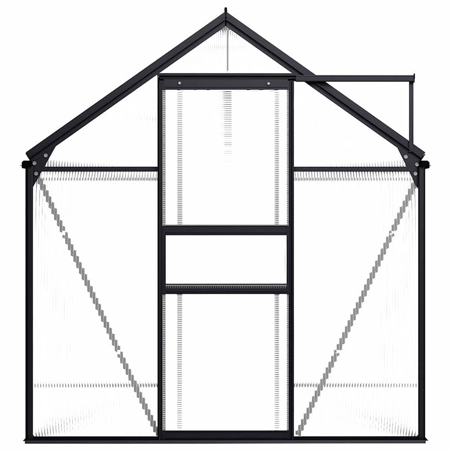 Greenhouse Anthracite Aluminium 4,75 m²