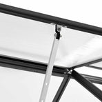 Greenhouse Anthracite Aluminium 4,75 m²
