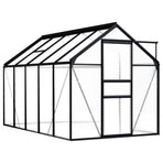 Greenhouse Anthracite Aluminium 5,89 m²
