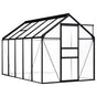 Greenhouse Anthracite Aluminium 5,89 m²
